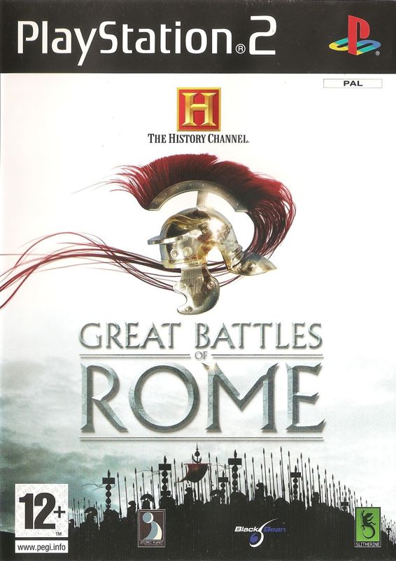 History Channel: Great Battles of Rome box art for Playstation 2